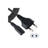 1.5 Metre Kaliteli Kalın Teyp Fişi Elektrik Laptop Notebook Adaptör Güç Kablosu 2 Pin