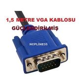1.5 METRE KALİTELİ TELEVİZYON MONİTÖR BAĞLAMA KABLOSU