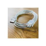 1.5 METRE Kaliteli USB 2.0 ŞEFFAF USB UZATMA KABLOSU Wifi Anten PC TV USB Mouse klavye yazıcı FLASH