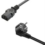 1.5 Metre Pc Power Güç Kablosu 3X1mm Iec60320 C13 Dişi, Schuko Tip F Erkek Fiş Uçlu
