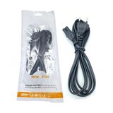 (1.5 Metre) Ps2 Ps3 Ps4 Xbox Radyo Tv Yazıcı Elektrik Kablosu Power Güç Kablosu - Siyah