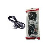 1.5 Metre Standart Power Kablosu Pc Bilgisayar Monitör Yazıcı Güç Kablosu 3 Pin Iec C13 Kasa Elektrik Bağlantı Kablosu