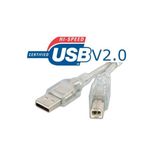 1.5 Metre Standart Usb Yazıcı Kablosu ( Q-Pr1.5m)