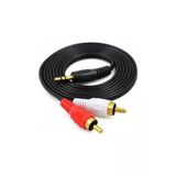 1.5 Metre Stereo Lale Kablo 3.5 Mm Stereo 2 Rca Ses Sistemi Kablosu Aux