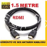 1.5 Metre Ultra Hd Hdmi Kablo Görüntü Ses Kablosu