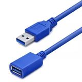 1.5 Metre USB 3.0 Harddisk HDD Uzatma Kablosu Erkek Dişi Kablo