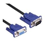 1.5 Metre Vga Uzatma Kablosu 15 Pin Dişi Erkek Siyah