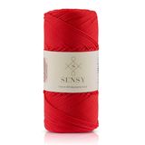 1.5 Mm - 100 gr Polyester Makrome Ipi 150 M Polyester Makrome Ip Supla Ip Ve Çanta Ipliği (Kırmızı)