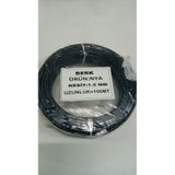 1.5 Mm Siyah Nya Kablo 100 Metre Tam Kesit Tesisat Kablosu