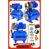 1.5Hp Özel Paslanmaz Jet Motorlu Su Motoru + 24Lt Tanklı Hidrofor Seti 4Kat 4Daire Full Bakır Sargı