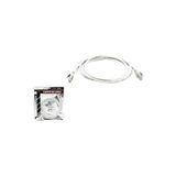 1.5m Ethernet Patch Cat5 Poşetli Kablo - 1 GB - 00-Siyah - Beyaz - Option-1