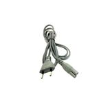 1.5M Gri Renk Teyp Işıldak Fişi C7 Power Güç Kablosu 1.5 Metre 2X0.75 Enerji Kablosu 2 Pinli