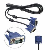 1.5m Metre VGA Kablo Ekran Monitör Projeksiyon %100 Bakır 1080P
