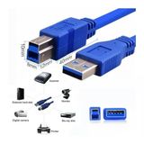 1.5M Usb 3.0 Yazıcı Kablosu 1,5 Metre Erkek Erkek Printer Kablo Usb Yazıcı Kablosu(Kablo Ucuna Dikkat Açıklamayı Oku)
