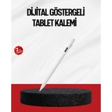 1.5mm Hassas Uçlu iPad Kalemi Şarjlı Type-C Ultra Hassas Stylus Pen - 0 - Siyah