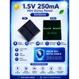 1.5V 250mA 52x52mm Güneş Paneli - Solar Panel