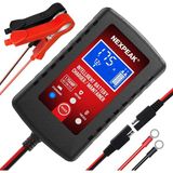 1.75-Amp Araç Akü Şarj Cihazı, 6V 12V Akıllı Tam Otomatik Akü Şarj Cihazı, Araba, Çim Biç - Standart