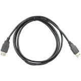 1.8 Metre Siyah Usb 2.0 Uzatma Kablosu Cu202-B-1.8