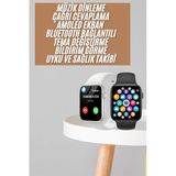 1.83 İnç Akıllı Saat Android İos Uyumlu Çağrı Cevaplayabilen Adımsayar Gps Takibi