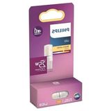 1.9W LED Kapsül Ampul, 220 Lumen, Sarı Işık, G9 Duy