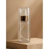 1 Adet 100 ml Boş Sprey Şişesi – Kolonya, Parfüm, Dezenfektan ve Temizlik Solüsyonları İçin Şeffaf Taşınabilir Plastik Sprey Şişesi Seti (100 Ml)