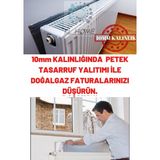 1 Adet -10MM Kalınlık - Faturanı Azalt -50CMX100CM Tasarruf Kalorifer Petek Arkası Isı Doğalgaz
