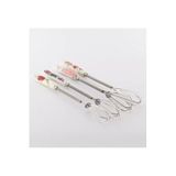 1 Adet 19cm Mini Boy Porselen Saplı Paslanmaz Çelik Bardak Karıştırıcı Çırpıcı