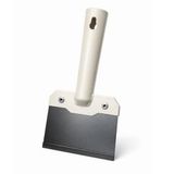 (1 Adet) 2202 Premium Krem 10 cm Kazıma Raspa Duvar Boya Kazıma Raspası Dayanıklı Metal Kazıyıcı