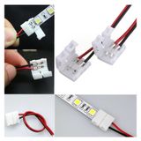 1 Adet 5050 2 Pin Şerit Led Ekleme Aparatı 3 Çipli 15 Cm Kablo