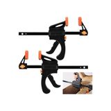 1 Adet 6 inç Tek el Pratik Hızlı sıkıştırma Sıkma Sistemi Genişliği 150mm Kolay Güvenli işkence Vidalı mengene, çelik ve PP boru kelepçesi, hassas sabitleme için germe kuvveti: 60 kg Sıkıştırıcı