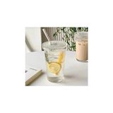 1 Adet 600 ml Mika Kapaklı Cam Pipetli Bardak Origami Stil Soğuk Kahve Meşrubat Bardağı Saydam - Option-1 - 0 - Siyah