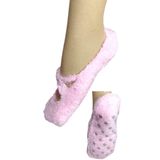 1 Adet Bayan Kaydırmaz Tabanlı Peluş Yoga Pilates Fitness Çorabı - Pembe - 36 - 40
