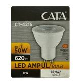 (1 Adet) Cata 8W (50W) 6500K (Beyaz Işık) Gu10 Duylu Led Spot Ampul