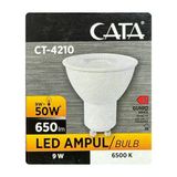 (1 Adet) Cata 9W (50W) Beyaz Işık (6500K) Dim Edilebilir Gu10 Duylu Led Spot Ampul