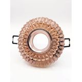 1 Adet Cata Ct 6636 Manolya Led Efektli Dekoratif Cam Spot Kasası Gu10 Duy 3200K Gün Işığı Vitrin