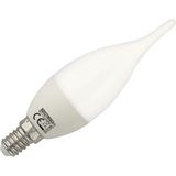 1 Adet Çok Kaliteli E14 Duy 5 Watt, 6400 Kelvin Beyaz Işık LED Ampul, Avize, Şamdan Ampulü Mum Ampul - 1 - 10 W - Soğuk Beyaz