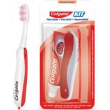 1 Adet Colgate Seyahat Seti Diş Macunu 20 ml + Yumuşak Diş Firçasi