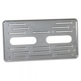 1 Adet Diğer Nyf Urf1-082 Hummer Kare Plaka Altlığı Plastik Krom Nikel Tekli 180-20-00030
