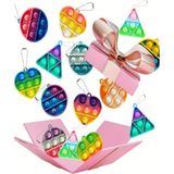 1 Adet Eğitici Oyuncak Popit Anahtarlık Fidget Anahtarlık Seti Karne Hediyesi Doğum Günü Parti Ürünü