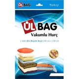 1 Adet En Büyük Boy 100 Cm X 130 Cm Çift Kişilik Yorgan Ve Döşek Vakumlu Hurç, Vakumlu Poşet Şeffaf