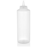 1 Adet, Fişek Plastik Sosluk 500 Ml, Ketçap, Mayonez, Hardal, Barbekü, Zeytinyağlık, Limonluk - Şeffaf - 750 ml