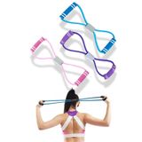 1 Adet Fitness Spor Aletleri Pilates Egzersiz Bandı Direnç Lastiği Spor Outdoor Plates