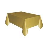 1 Adet Gold 120x180 Cm Kullan At Masa Örtüsü Doğum Günü Partisi, Kutlama Partisi, Mevlit Yemeği Tüm Yaşlar
