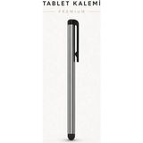 1 Adet Gri Universal Stylus Kalem Akıllı Tahta Uyumlu Dokunmatik Ekran İçin Çok Yönlü Kullanım
