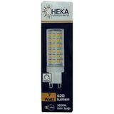 (1 Adet) Heka 7W (49W) 3000K (Gün Işığı) G9 Duylu Dim Edilebilir Led Kapsül Ampul