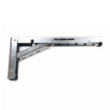 1 Adet Katlanır Masa Konsol Ayağı Çinko 40 Cm Metal Raf Tezgah Masa Destek Aparatı Dayanıklı