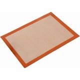 1 Adet Kendinden Yağlı Fırınlanabilir Yıkanabilir Silikon Pişirme Matı 30X40 Hamur Açma Silpatı