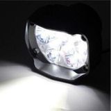1 Adet Led Motosiklet Sis Far Montaj Sis Drl Lamba Scooter Motosiklet Için Çakar & Sabit Mod