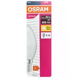(1 Adet) Ledvance 7,5W Sarı Işık (2700K) E14 Duylu (İnce Duy) Led Ampul