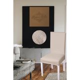 1 Adet Likralı Esnek Yıkanabilir Sandalye Örtüsü 45 x 45 x 60 Boyutlarında Bal Peteği Sandalye Kılıfı - 45 x 45 cm - Vizon